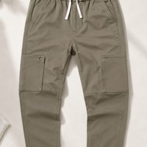Men's Korean-Inspired Cargo Joggers – Stylish Premium Casual Wear